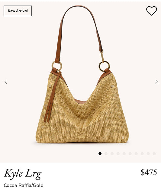 Hammitt Kyle Large Cocoa Raffia