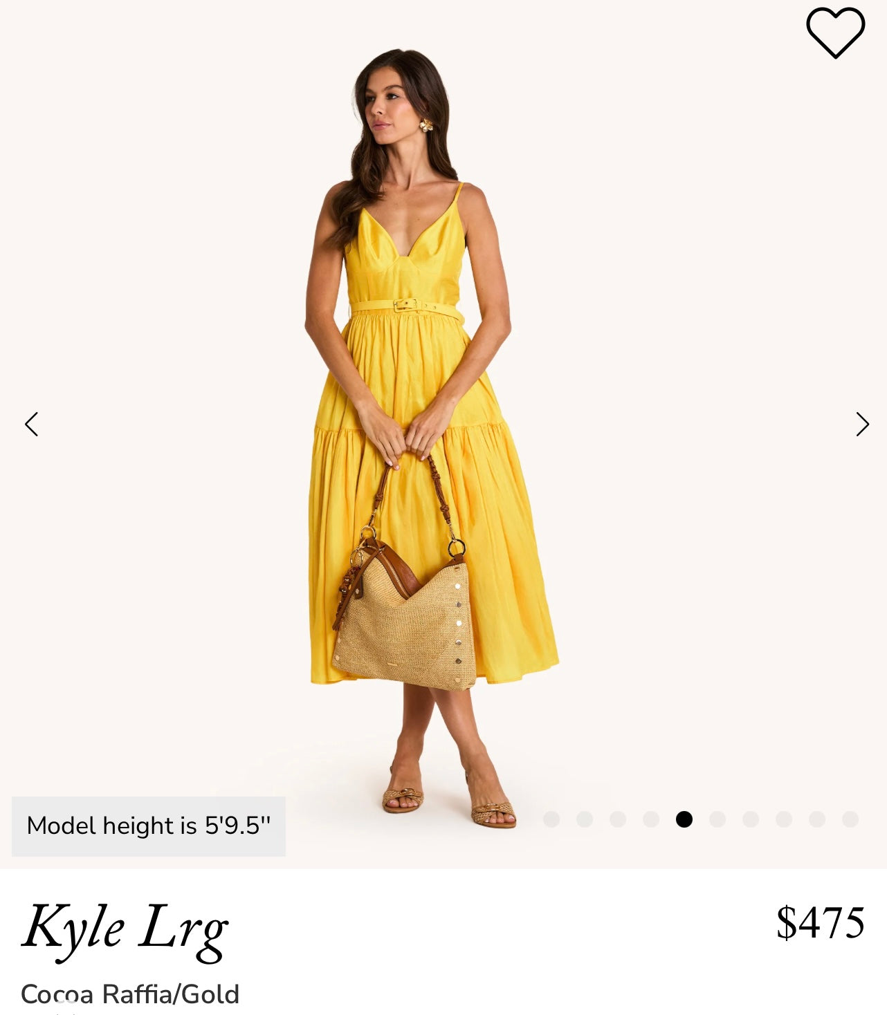Hammitt Kyle Large Cocoa Raffia