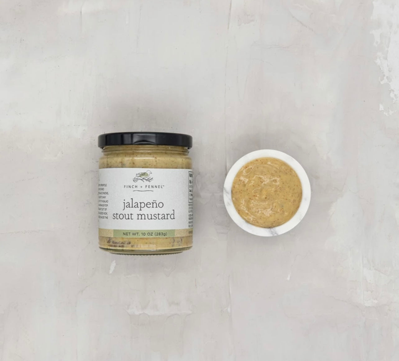 Finch & Fennel Jalapeño Stout Mustard