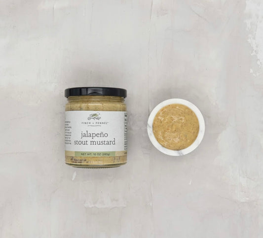 Finch & Fennel Jalapeño Stout Mustard