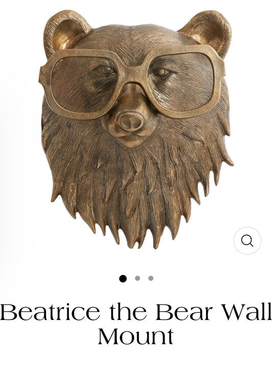 E+E Wall Mount Beatrice the Bear
