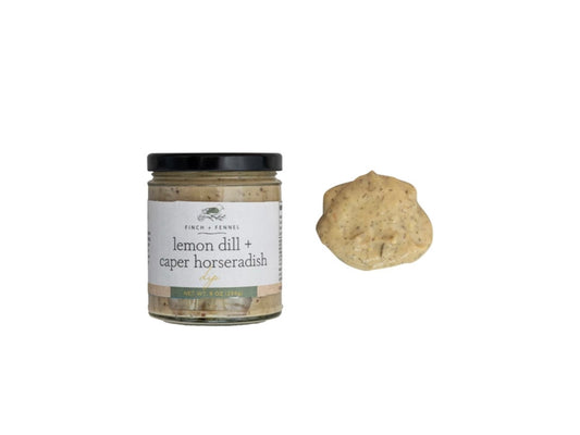 Lemon Dill + Caper Horseradish Dip
