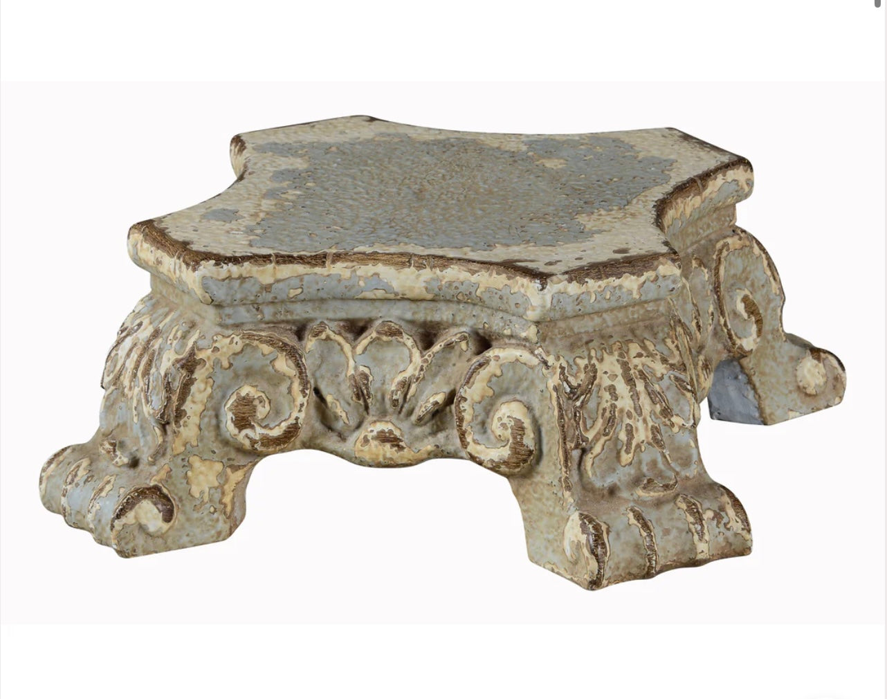 Iris Lamp Pedestal Dark