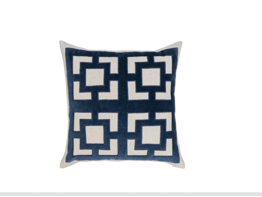 Corbin Navy Blue Pillow