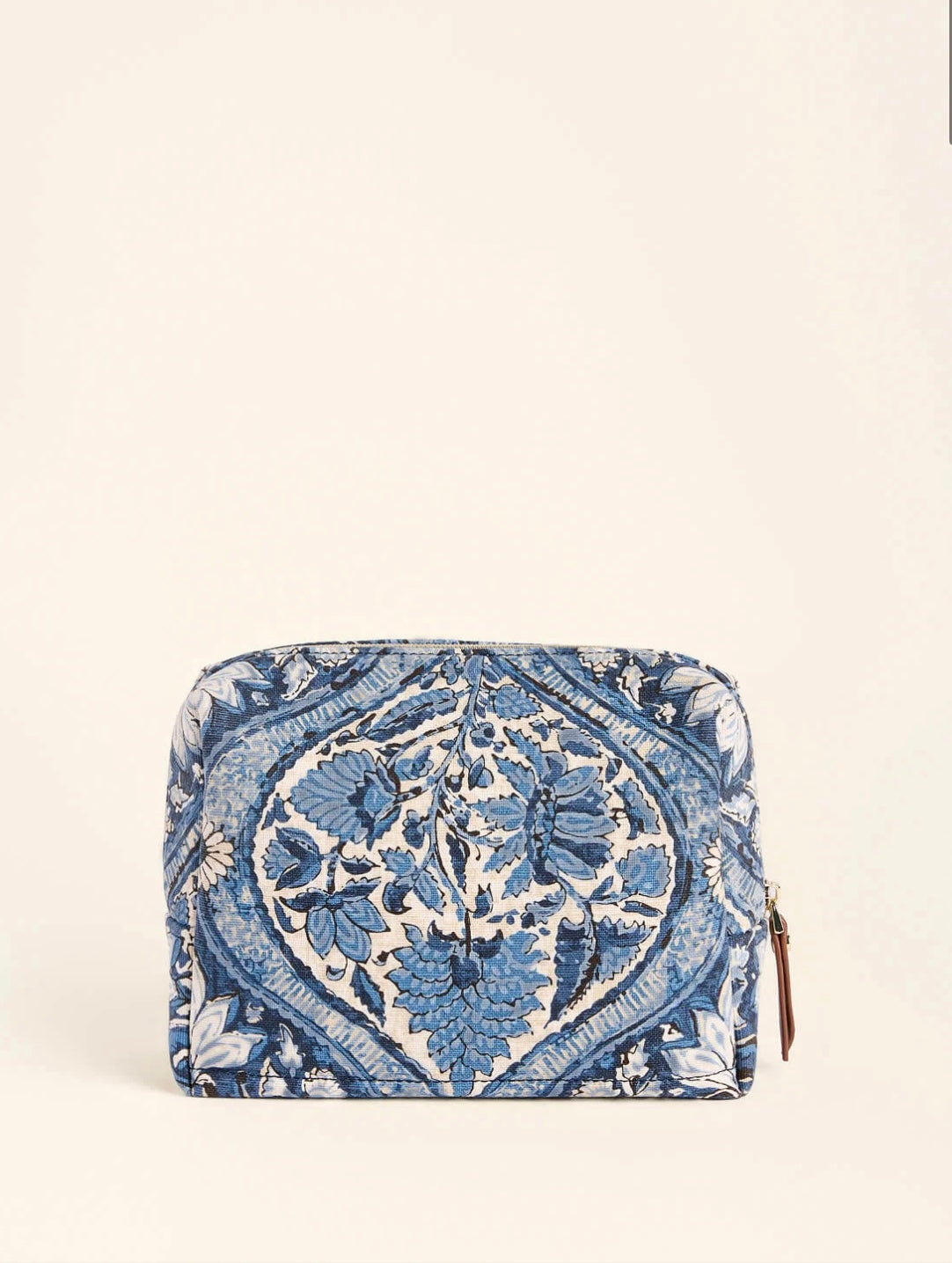 Spartina Callie Cosmetic Case Japonica Cartouche Blue