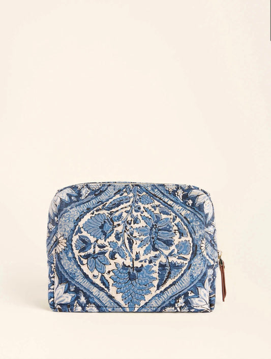Spartina Callie Cosmetic Case Japonica Cartouche Blue
