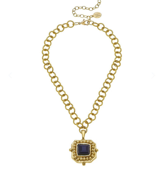 Susan Shaw London Necklace Black