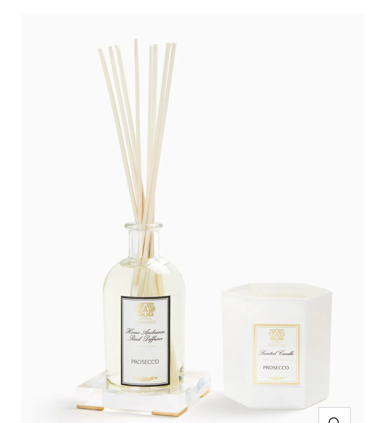 Antica Farmacista Acrylic Home Ambiance Gift Set: Prosecco