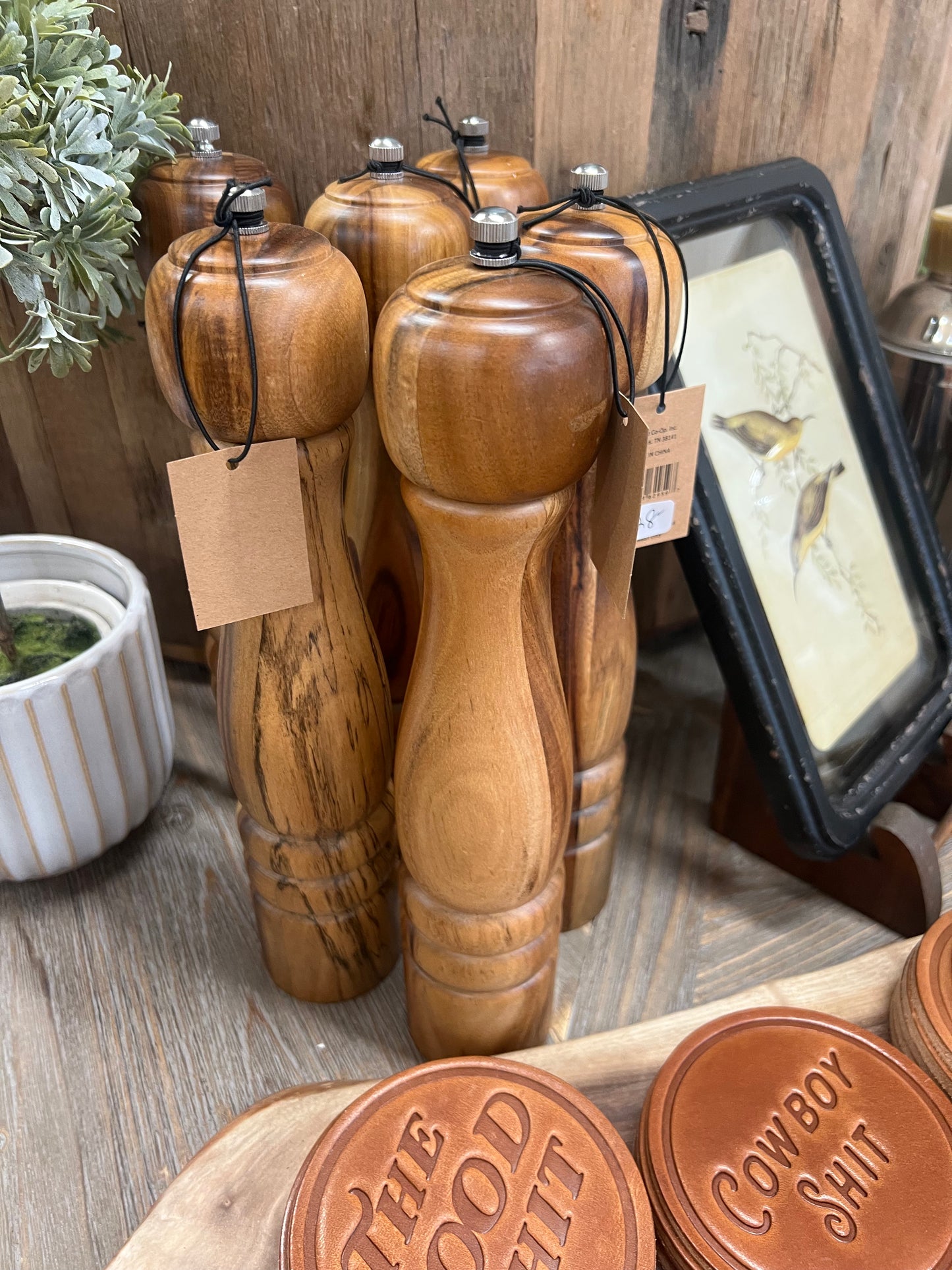 Acacia Wood Pepper Mill