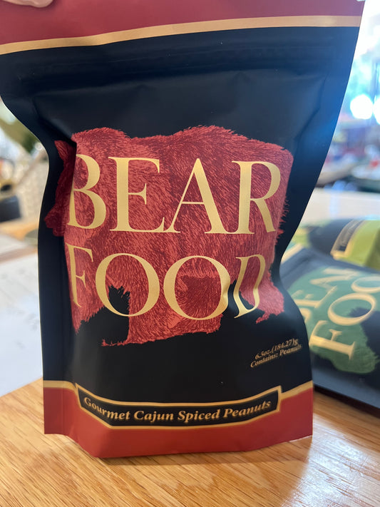 Bear Food Gourmet Cajun Spiced Peanuts