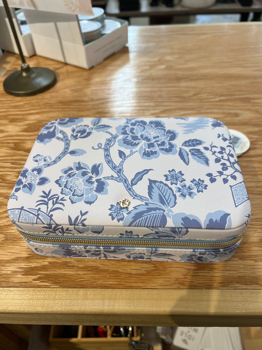 Spartina XL Jewelry Travel case Garden Toile