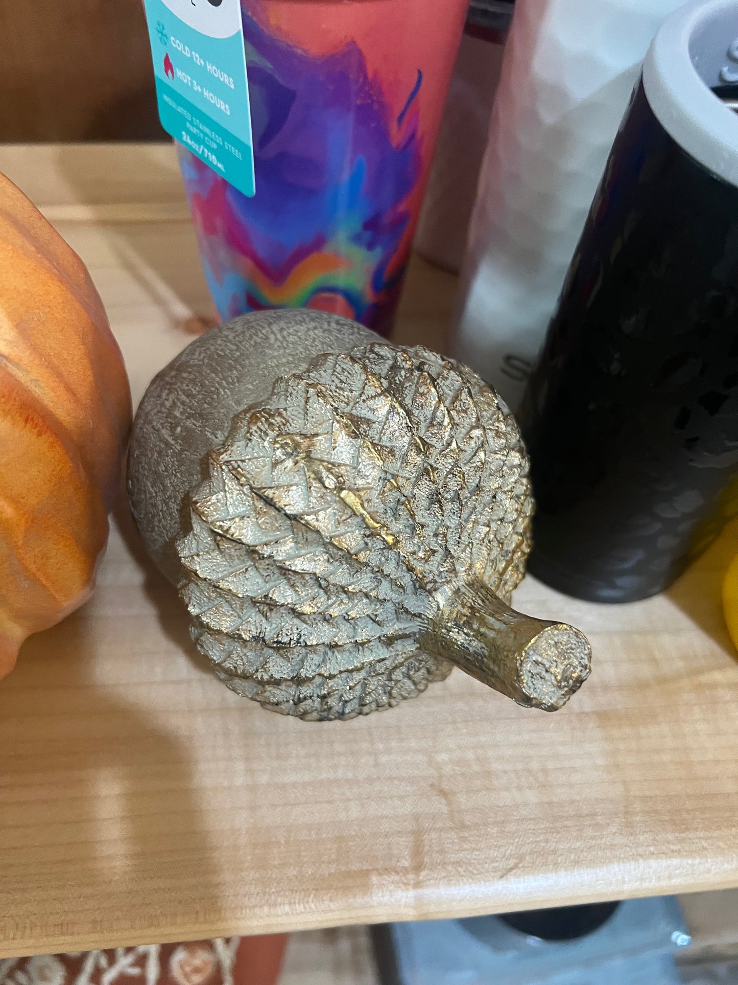 Tan Resin Acorn