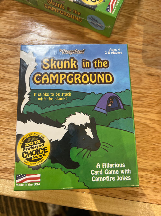 Rangerland Skunk in Campground card game