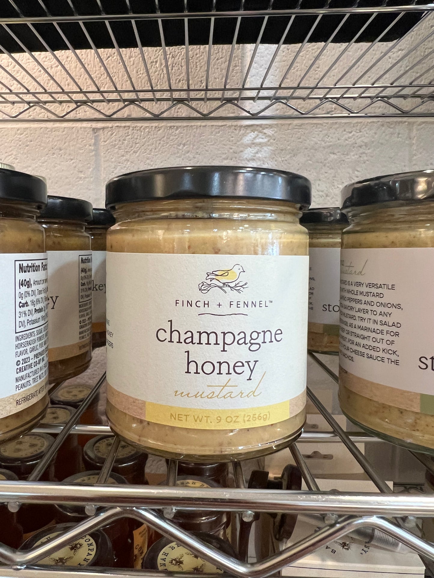 Finch & Fennel Champagne Honey Mustard