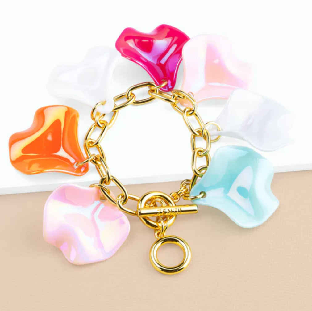 Zenzii irredescent multi color bracelet