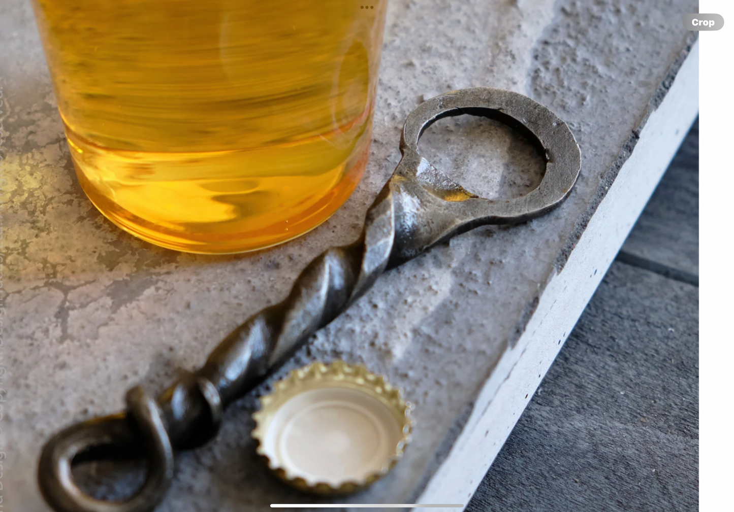 BRUMMEL™ HAND FORGED STAINLESS STEEL BOTTLE OPENER