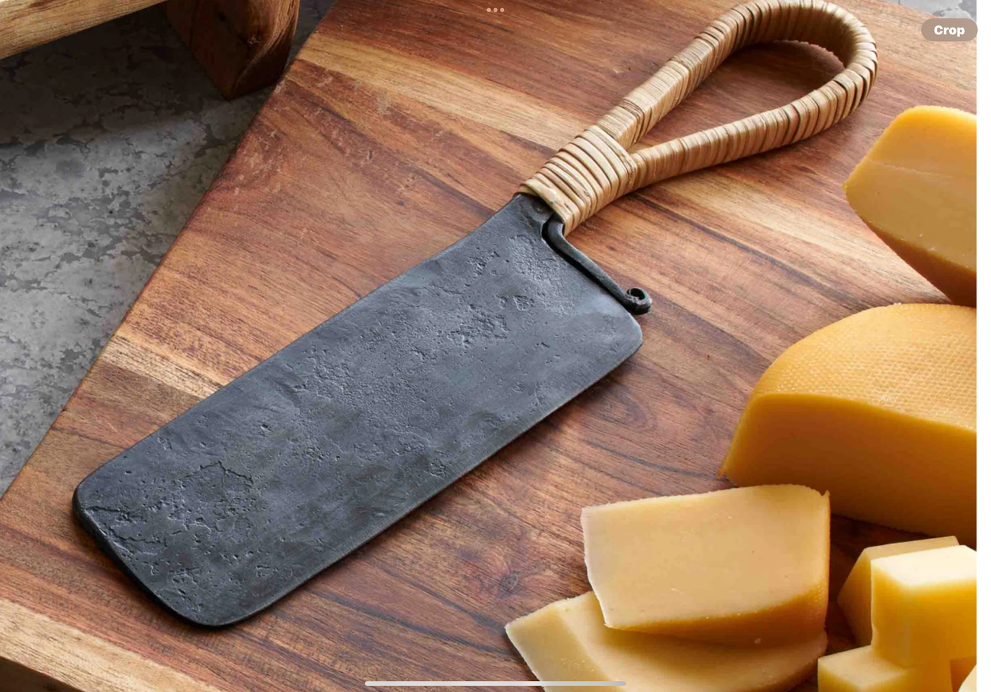 YOTORA™ HAND FORGED IRON CHEESE CLEAVER