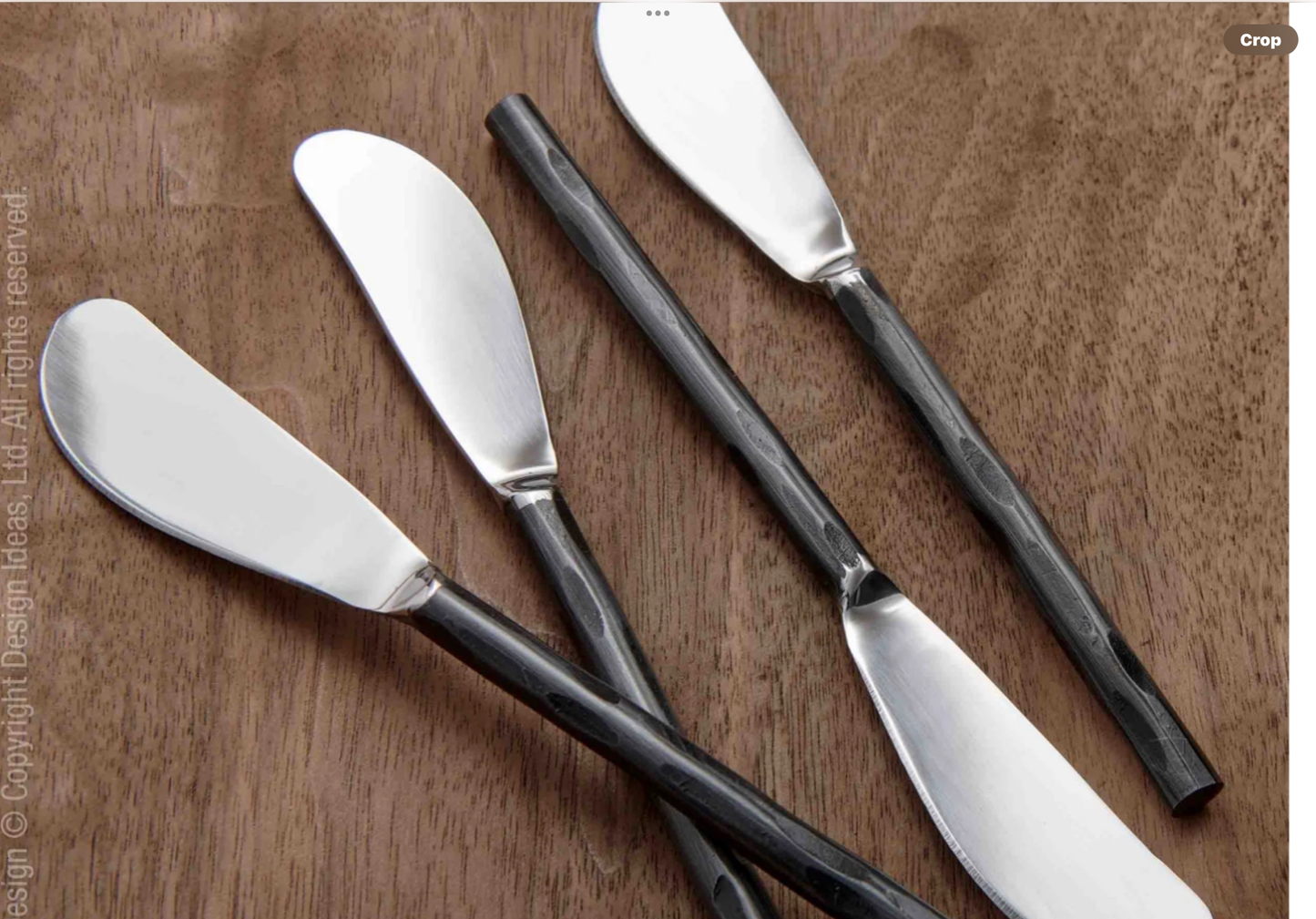 TOMINI™ HAND FORGED STAINLESS STEEL SPREADERS (SET OF 4)