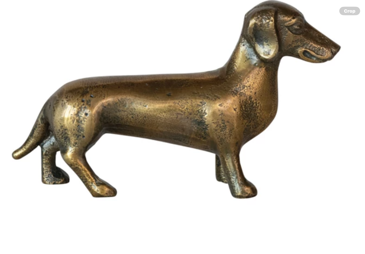 Cast Aluminum Dachshund