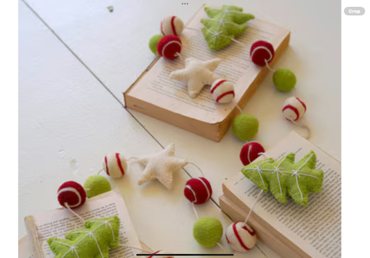 Felt Christmas Garland