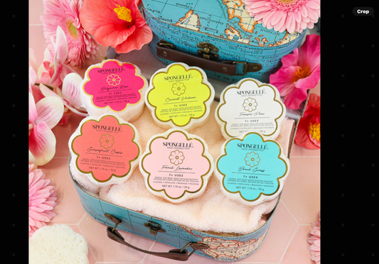 Spongelle Daisy Spongette Freesia Pear