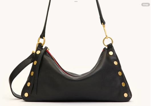 Hammitt Kyle Med - Black BG Red Zip