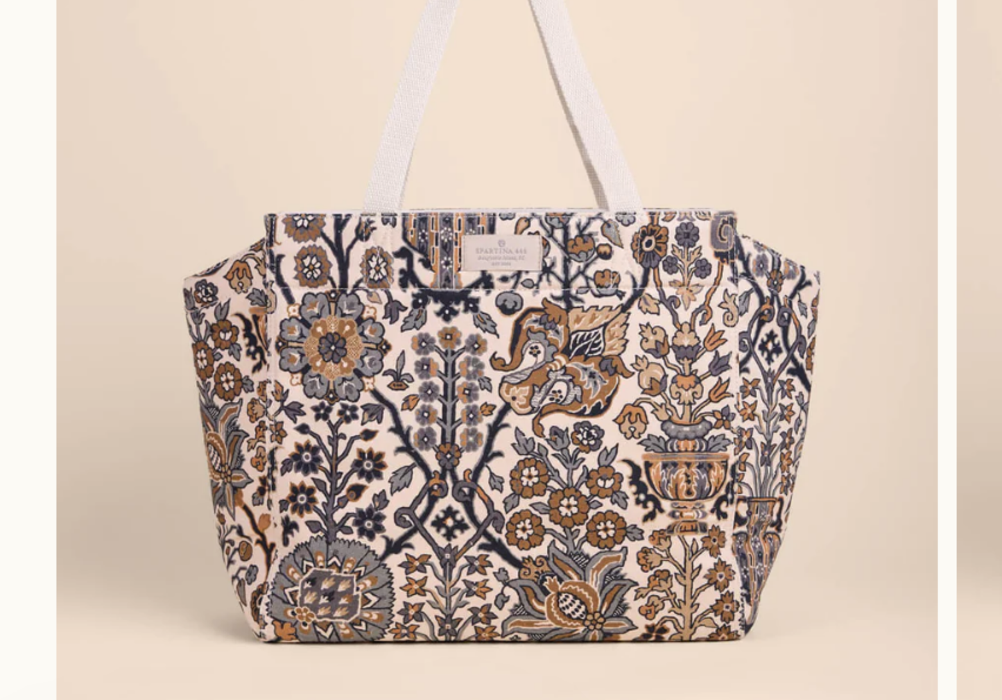 Spartina Shop Tote Guerard Estate Cream