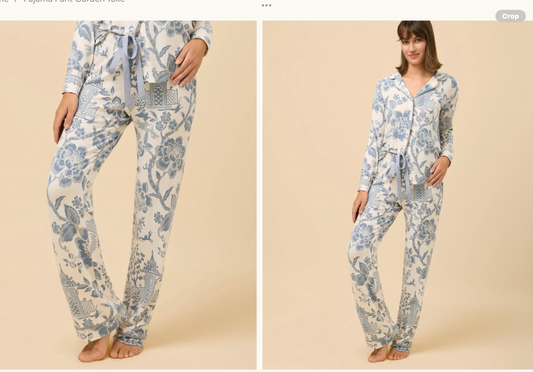 Spartina Pajama Pant Garden Toile Large