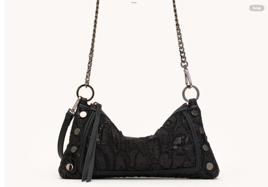 Hammitt Kyle Sml Midnight Marquise/Gunmetal