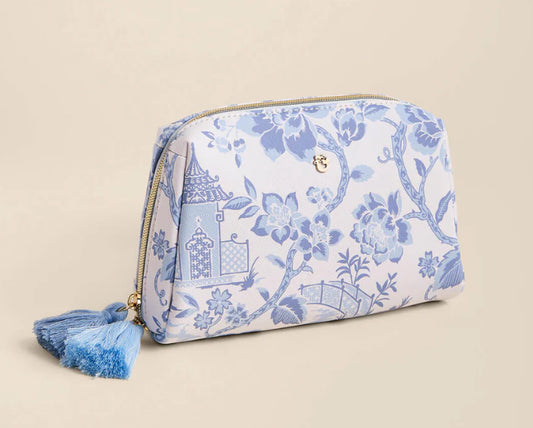 Spartina Cosmetic Pouch Garden Toile