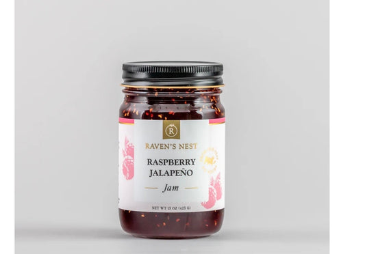 Raven’s Nest Raspberry Jalapeño Jam
