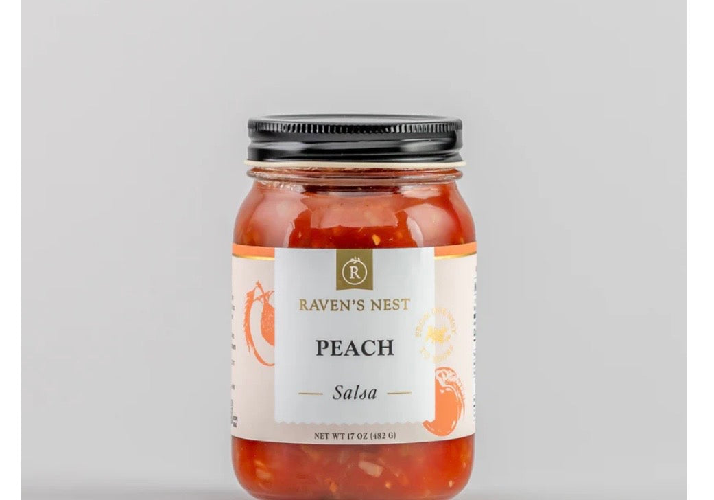 Raven’s Nest Peach Salsa