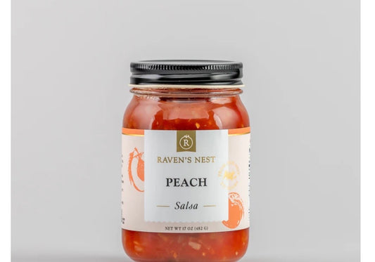 Raven’s Nest Peach Salsa