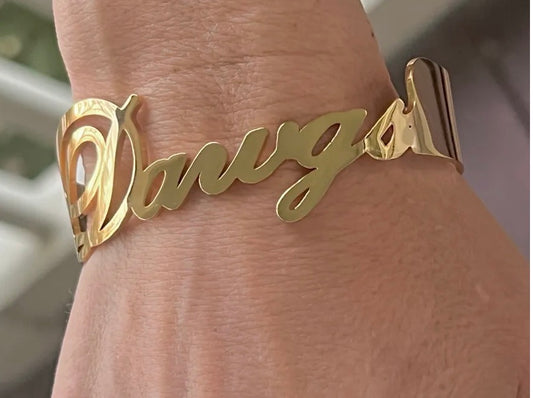 Slender Dawgs Gold Bracelet