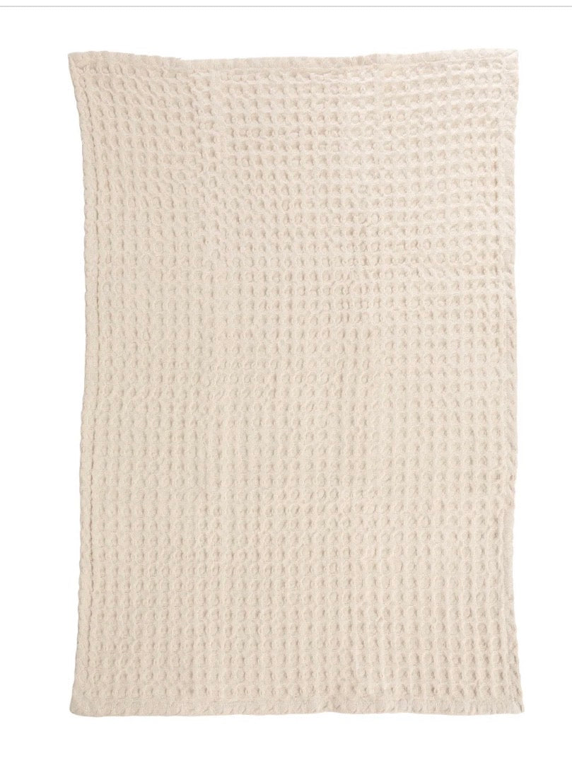 Waffle Weave Tea Towel Natural