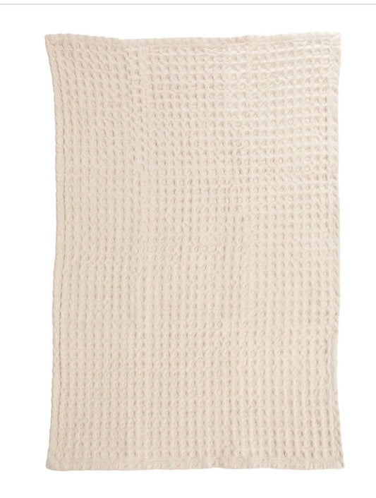 Waffle Weave Tea Towel Natural
