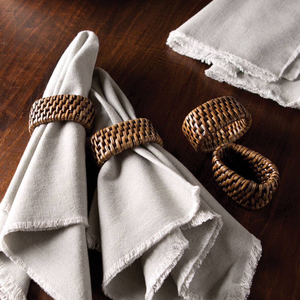 Burma Rattan Napkin Ring