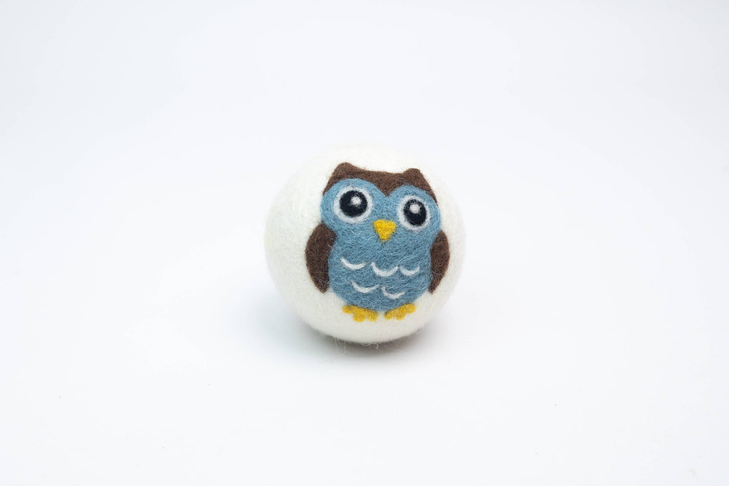 Owls: Eco Wool Dryer Balls Fair Trade : Blue Owl
