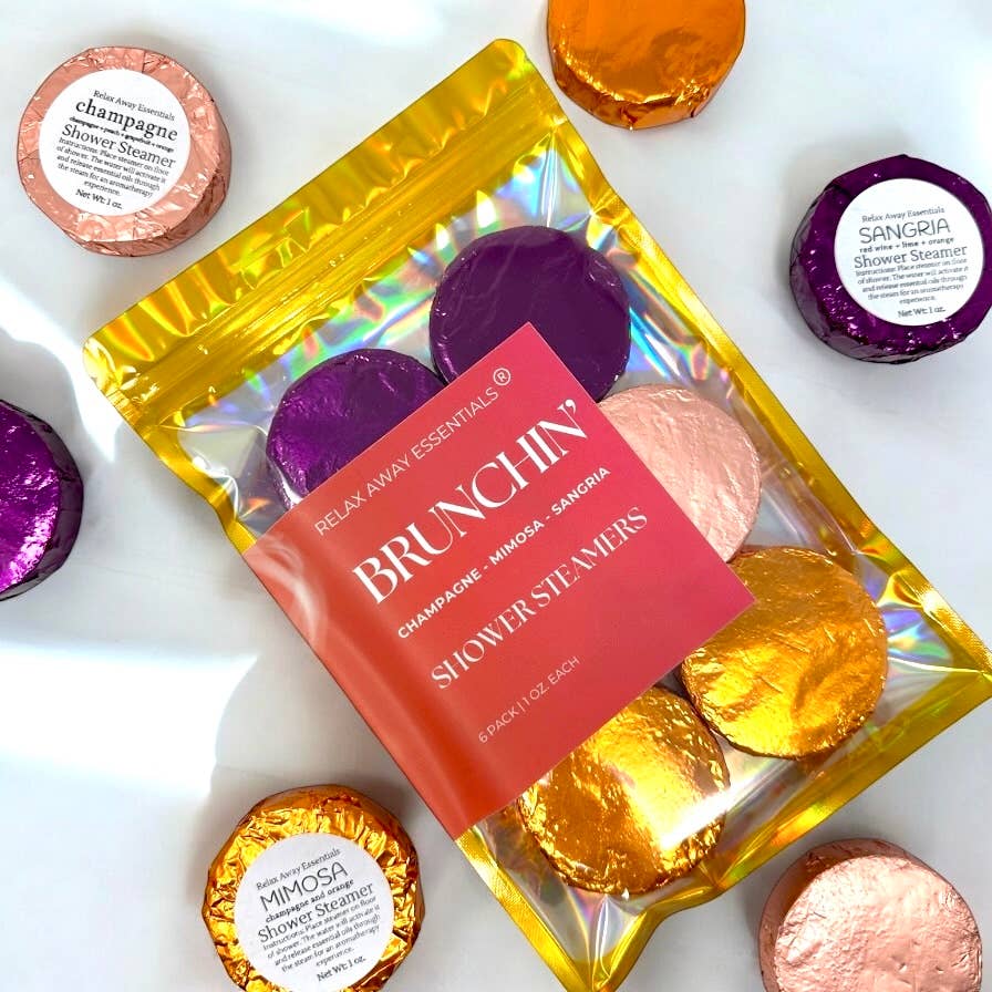 Brunchin' Shower Steamers 6 Pack - Made in USA