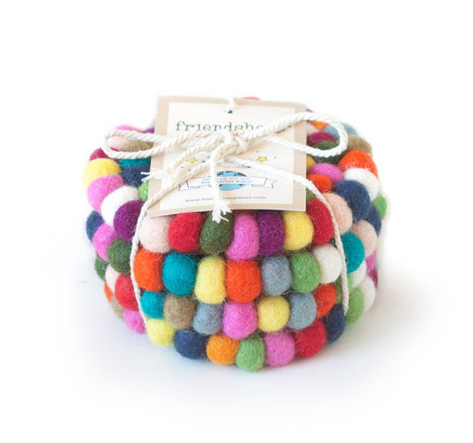 Boho Eco Coasters Set of 4 - Eco Coasters