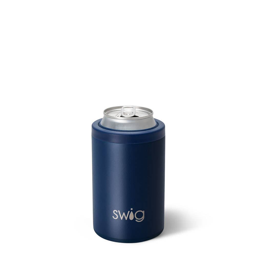 Swig - Navy Can + Bottle Cooler (12oz)