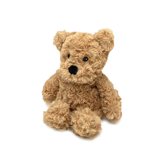 Brown Curly Bear Warmies Junior - Heatable Plush - 9 inch 