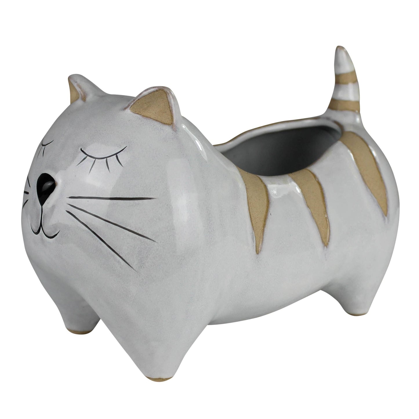 Cyd the Cat Vase, Ceramic
