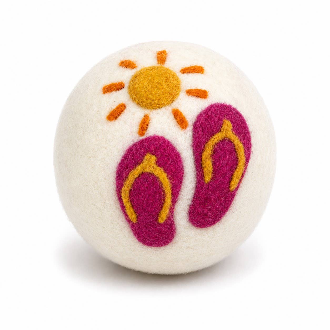 Whimsy: Eco Wool Dryer Balls : Jalepeno