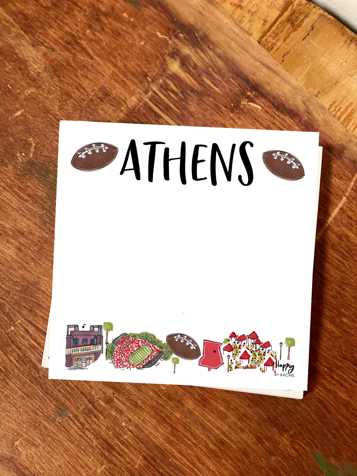Athens Chunky Notepad-Stationery Writing Pad-100 Pages