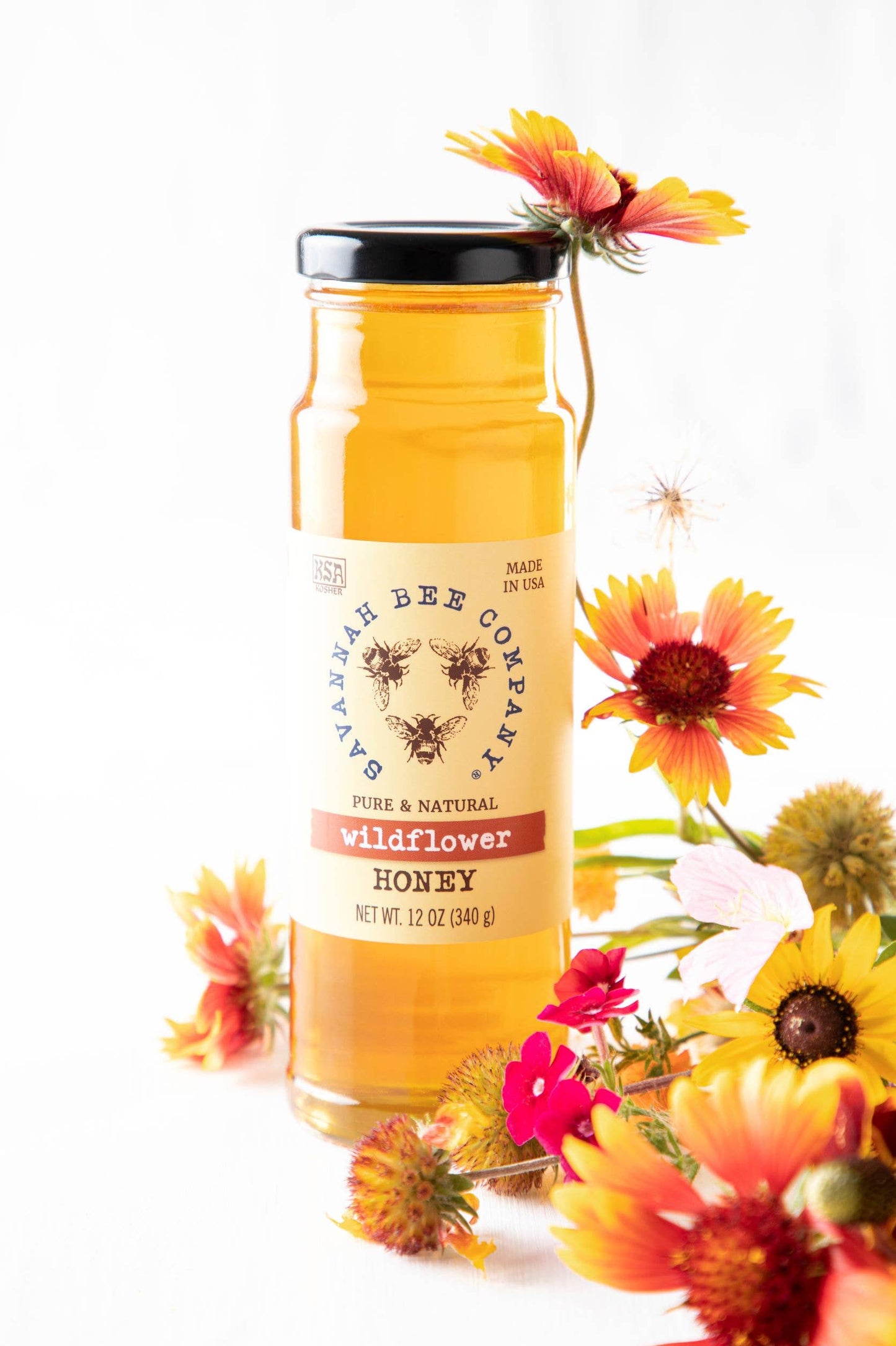 Savannah Bee Company Wildflower Honey-12oz