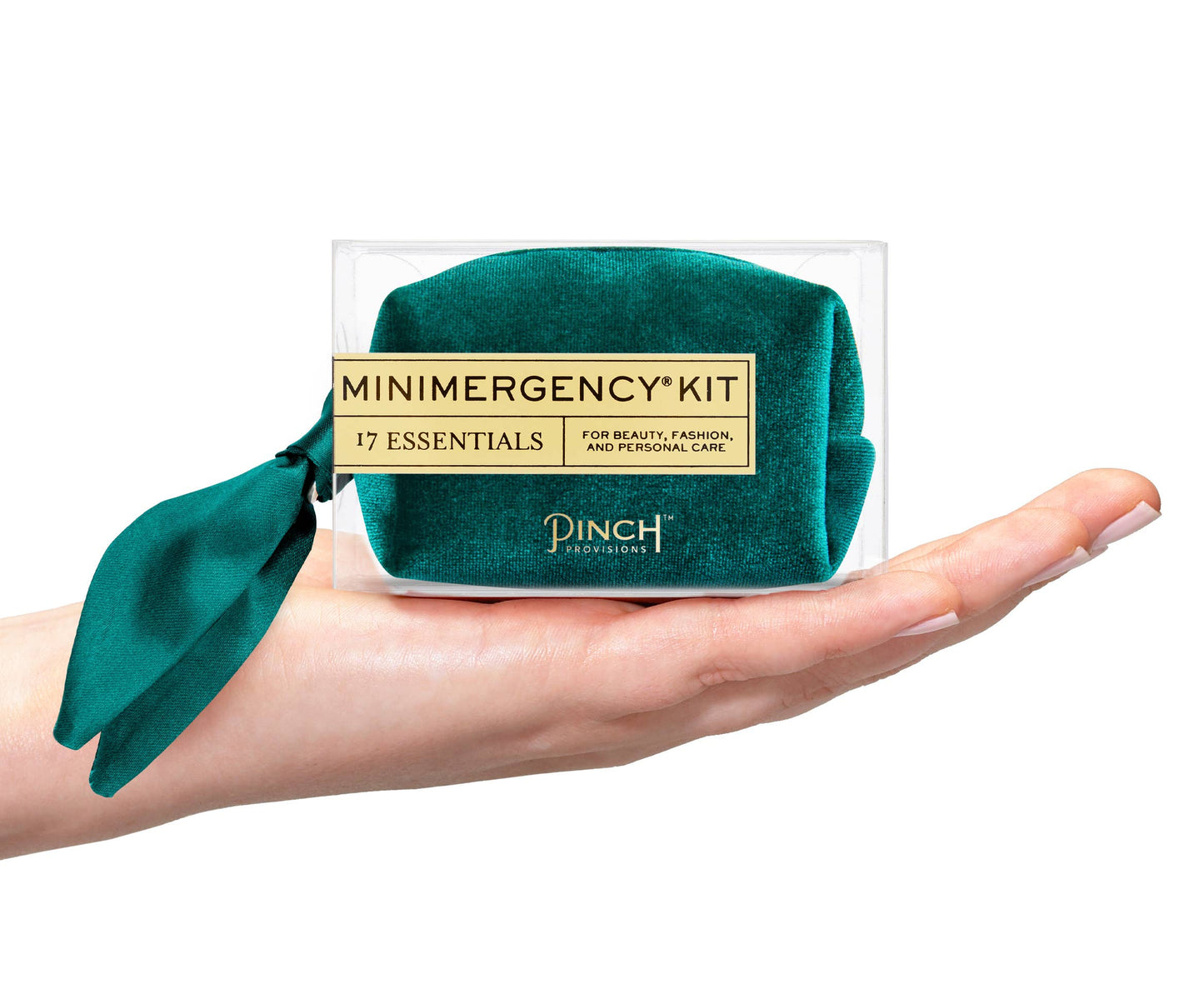 Velvet Scarf Minimergency Kit: Sage
