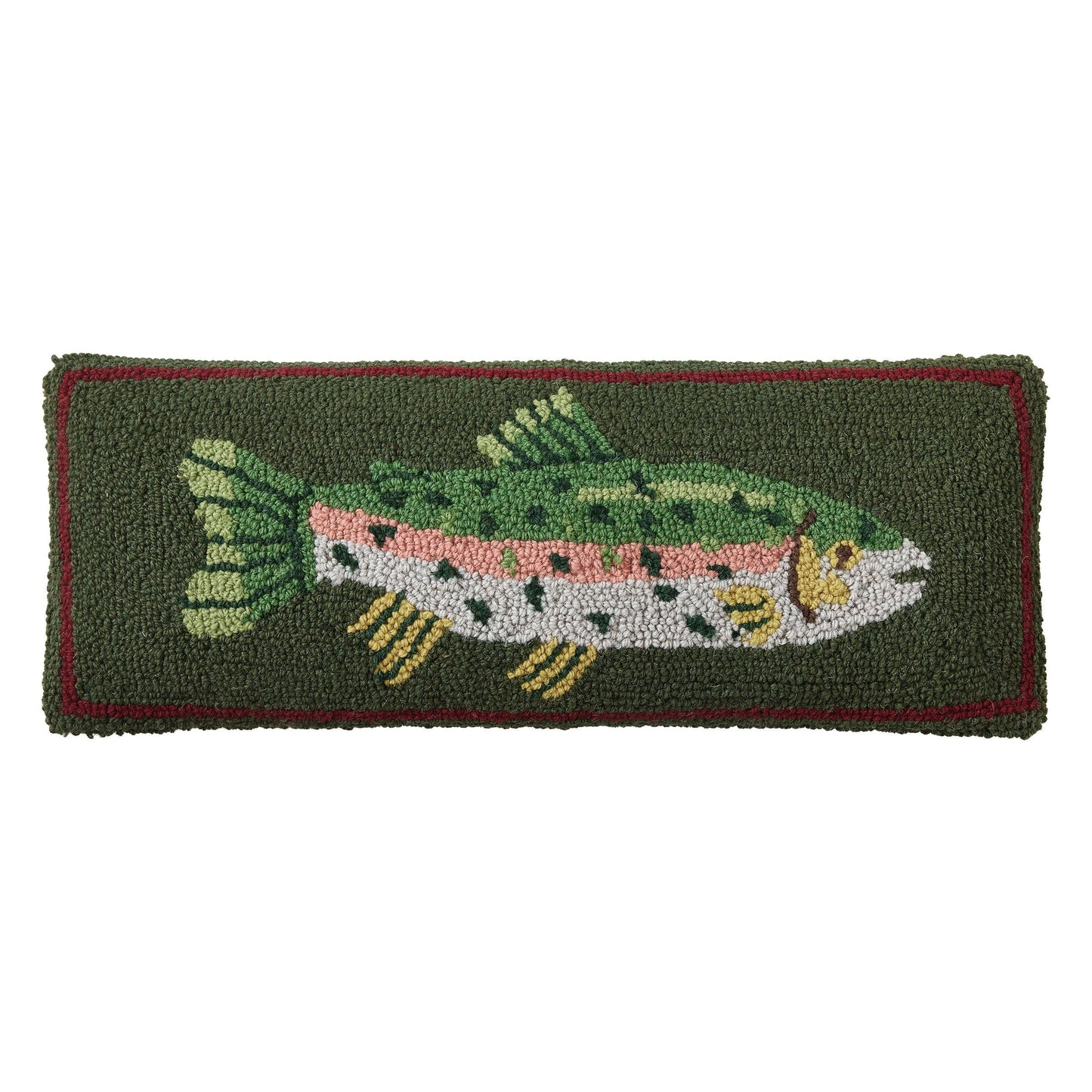 TROUT HOOK PILLOW
