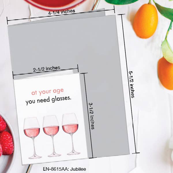 Jubilee, Greeting Card (8615AA): A2 Card