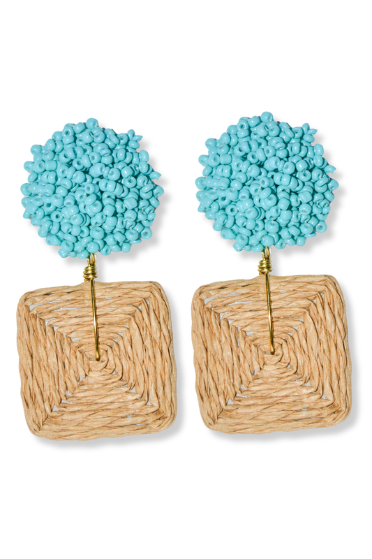 WS Sarabeth Earrings: Turquoise